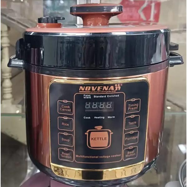Novena Electric Multifunction Pressure Cooker , 6L with 8 cooking setup - Image 2
