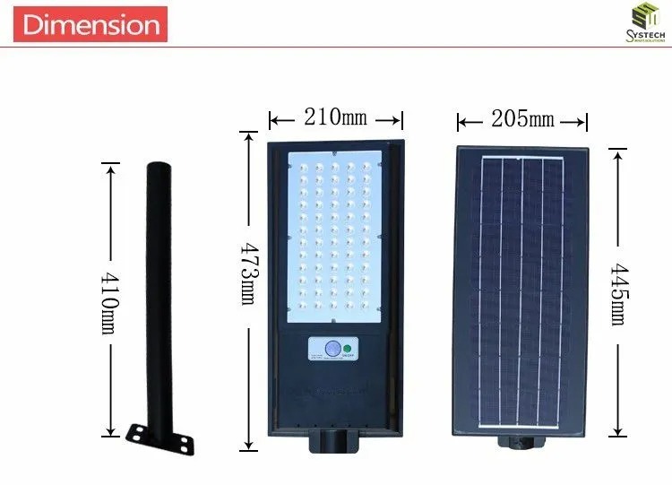 street light 100w all in one led solar - Image 6