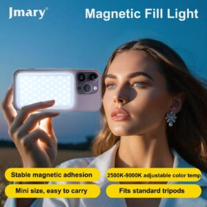 Jmary FM-168R Dual Color LED Video Light for Photography & Videography