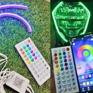 DRL with remote & Apps Control For bike & car